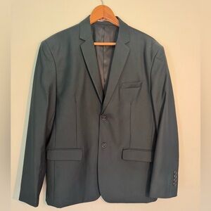 Slim Fit Blazer / Suit Jacket for Men - Dark Green - Size 38